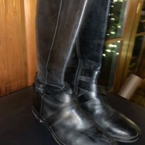 Cole Haan - Black Boots w/detail Size 8 1/2